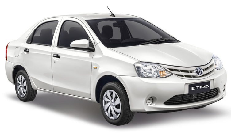 Sedan — Etios, Dzire or similar